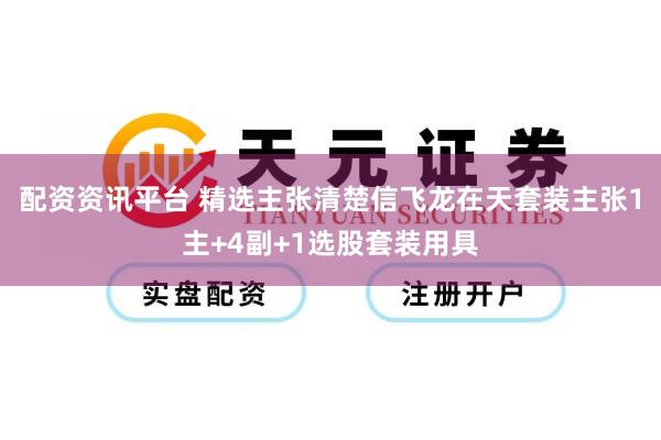 配资资讯平台 精选主张清楚信飞龙在天套装主张1主+4副+1选股套装用具