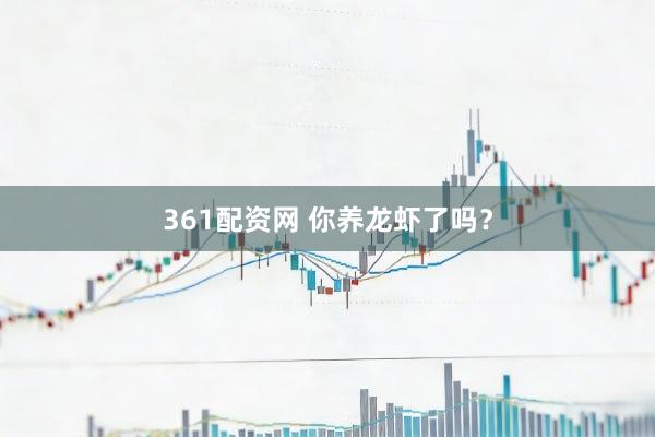 361配资网 你养龙虾了吗？